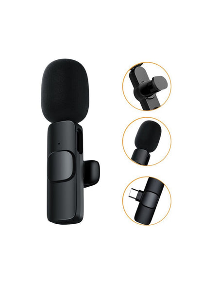 Lavalier Wireless Microphone for Type-C Devices